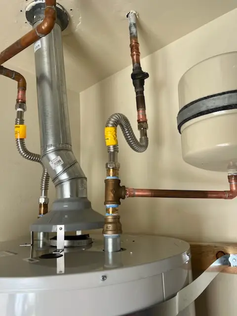 Water heater installation and plumbing repair in Hillsdale Manor
